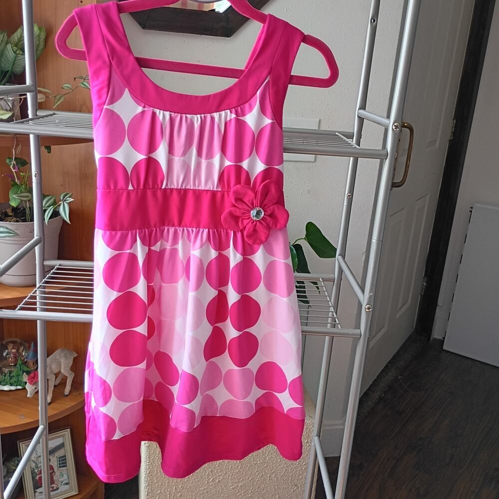 Polka Dot Dress Girl Size 10 Disorderly Kid Sleeveless